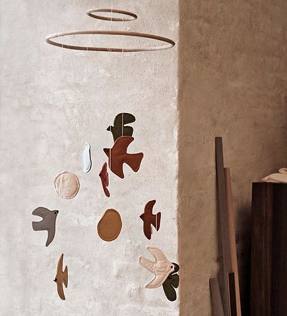 ferm Living Baby Mobile - Swif Bird - Multi