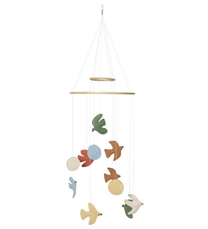 ferm Living Baby Mobile - Swif Bird - Multi