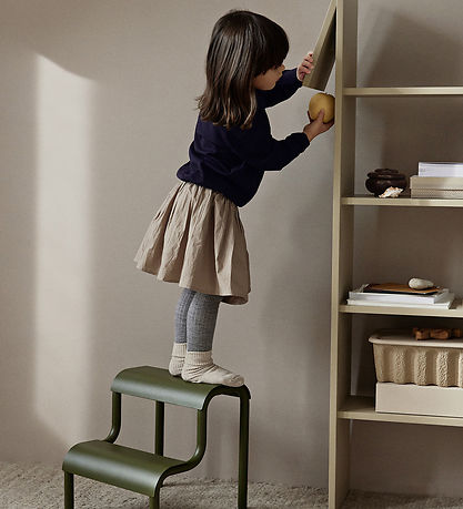 ferm Living Stool - 34x35.7x36.2 cm - Forest Green