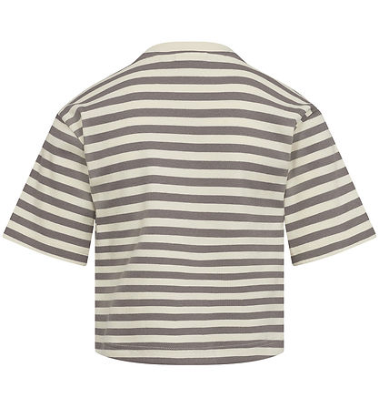 Sofie Schnoor Stuttermabolur - Rib - Steel Grey