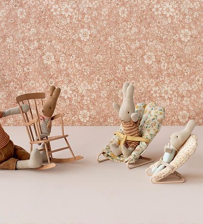 Maileg Rabbit - My - Pink/Blue Checs