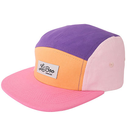 Lil' Boo Copenhagen Cap - Block Pink/Purple 5 - Pink/Purple