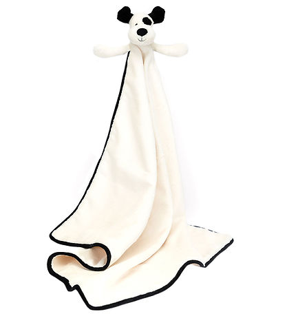 Jellycat Cuddly blanket - 56x70 cm - Bashful Black & Cream Puppy