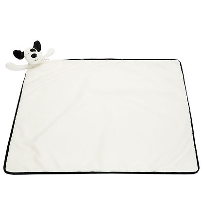 Jellycat Cuddly blanket - 56x70 cm - Bashful Black & Cream Puppy