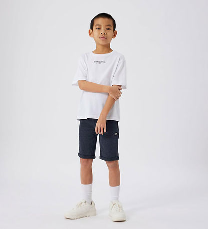 Shorts en Molleton Name It - NkmVimo - Dark Sapphire