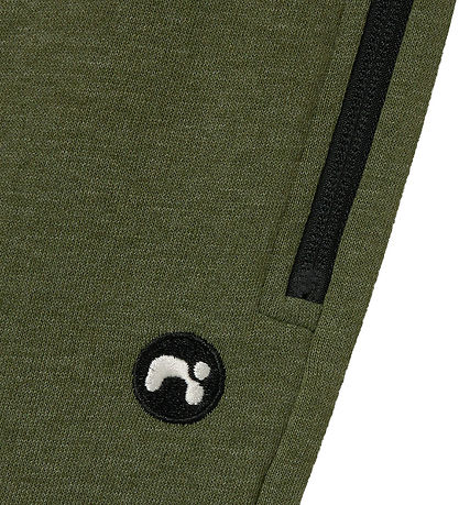 Shorts en Molleton Name It - NkmVimo - Fusil Green