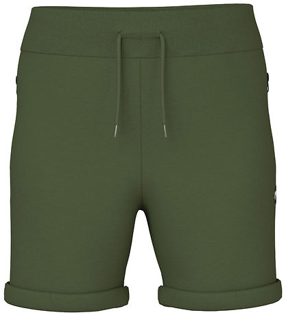 Shorts en Molleton Name It - NkmVimo - Fusil Green
