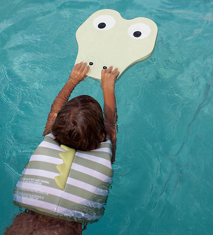 SunnyLife Kickboard - Cookie the Croc Light Khaki