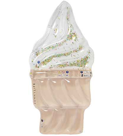 SunnyLife Pool Mattress - 200x97 cm - Luxe - Ice Cream Sunday