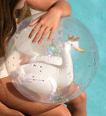 SunnyLife Wasserball - 35 cm - 3D - Princess Swan Multi