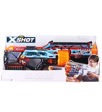 X-Shot Pistolet  mousse - Skins: Last Stand - Apocalypse