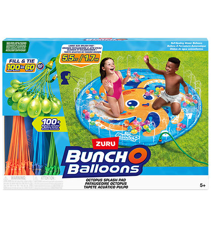 Bunch O Balloons Vattenleksak - Octosplash Pad m. 100+ vattenbal