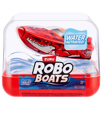 Robo Alive Bath Toy - Robo Boats - Assorted - Orange/Red/B