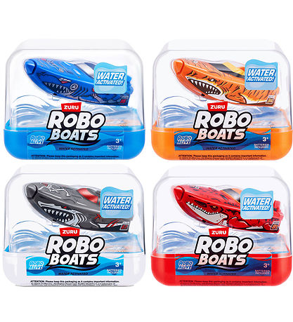 Robo Alive Jouet Pour le Bain - Robot Boats - Orange