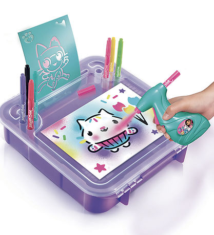Airbrush Creation Set - Gabby's Dollhouse Art Activity Case