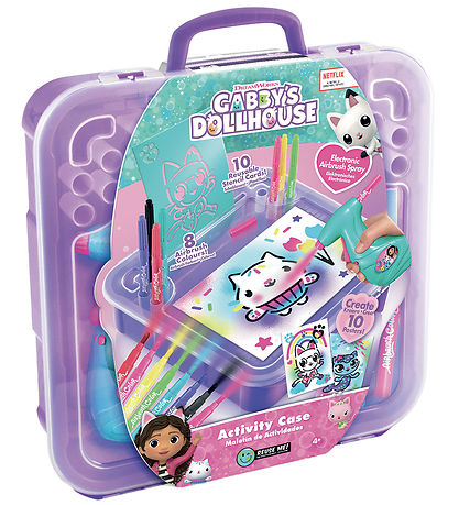 Airbrush Creation Set - Gabby's Dollhouse Art Activity Case
