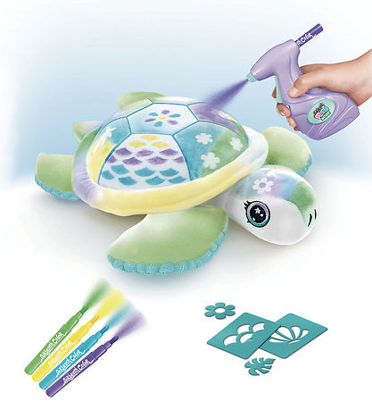 Airbrush Plush Soft Toy - 30 cm - DYI Turtle
