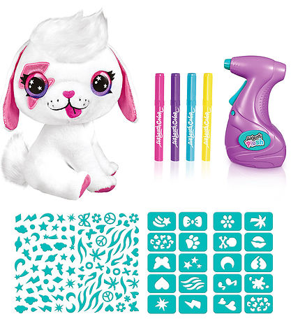 Airbrush Plush Soft Toy - DYI Dog