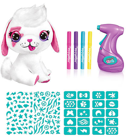 Airbrush Plush Soft Toy - DIY Dog