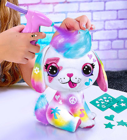 Airbrush Plush Soft Toy - DIY Dog