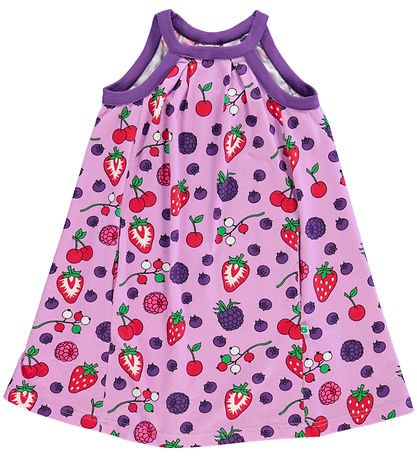 Småfolk Dress - Violet Tulle w. Bear