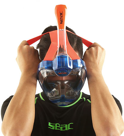 Seac Snorkelmask - Magica L/XL - Blå/Orange