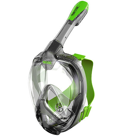 Seac Snorkel Mask - Magica L/XL - Black/Lime