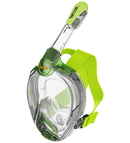 Seac Snorkel Mask - Libera Junior - Transparent/Lime