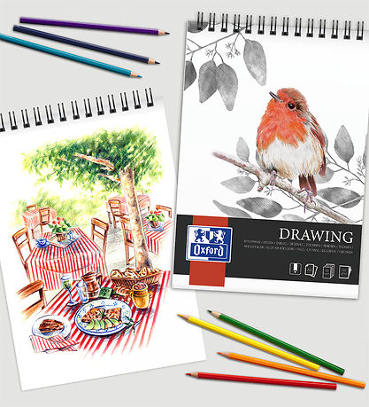 Oxford Sketch pad - A4 - Creative Pad Drawing