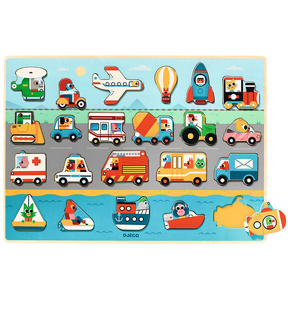 Djeco Jigsaw Puzzle - 22 Bricks - Puzzle Vroom
