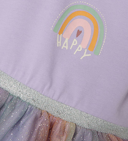 Name It Kleid - NbfHappi - Purple Rose