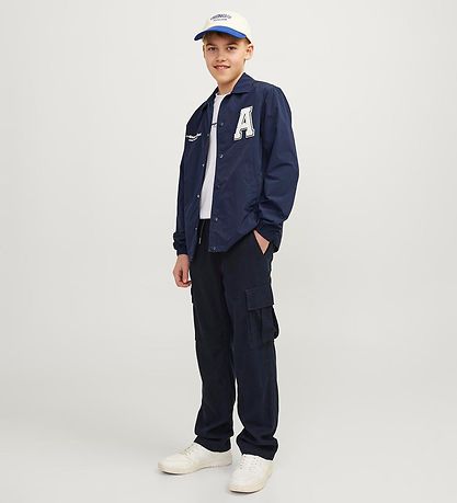 Jack & Jones Jacke - JorCollege - Navy Blazer m. Weiß