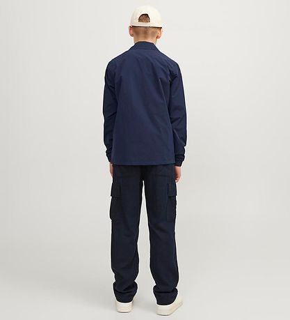 Jack & Jones Jacke - JorCollege - Navy Blazer m. Weiß