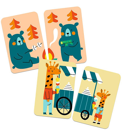 Djeco Card Game - Misti'Loup