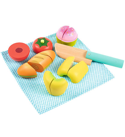 Djeco Picknick Spiellebensmittel - Picknick zum Schneiden
