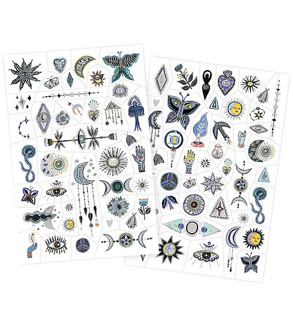 Djeco Tatuoinnit - Wicca - 50+ Tatuoinnit
