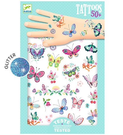 Tatouages Djeco - Dream Noeuds papillon - 50+ Tatouages