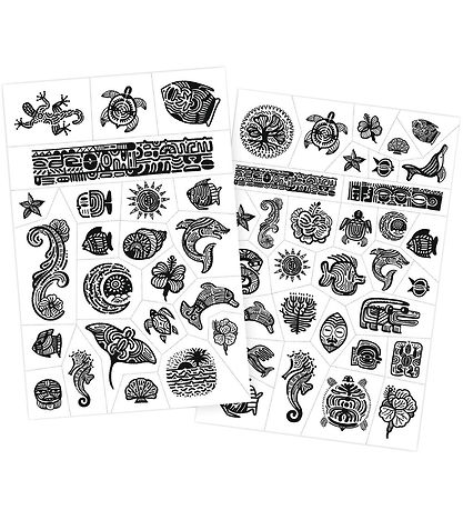 Djeco Tatuoinnit - Polynesia - 50+ Tatuoinnit