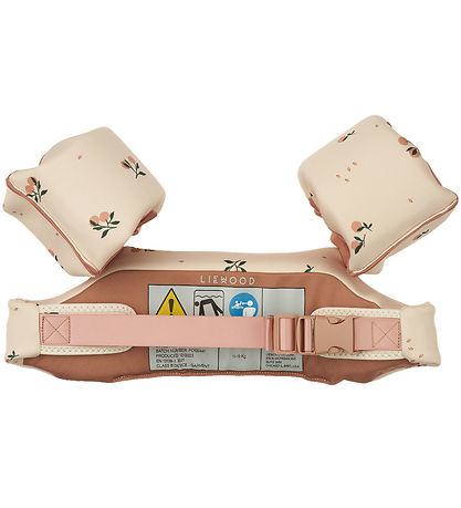 Liewood Flotation Belt w. Wings - Darko - 19-30 kg - Peach/Sea S