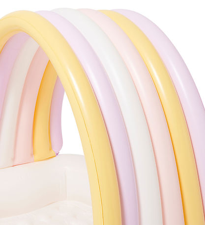SunnyLife Kiddy Pool w. Brim - 120x90 cm - Princess Swan Mult