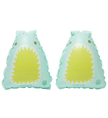 SunnyLife Käsikellukkeet - kaveri - suolainen Shark Aqua