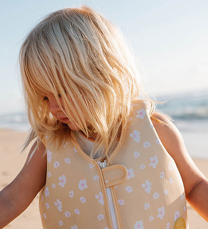 SunnyLife Schwimmweste - Princess Swan - 1-2 Jahre - Butterblume