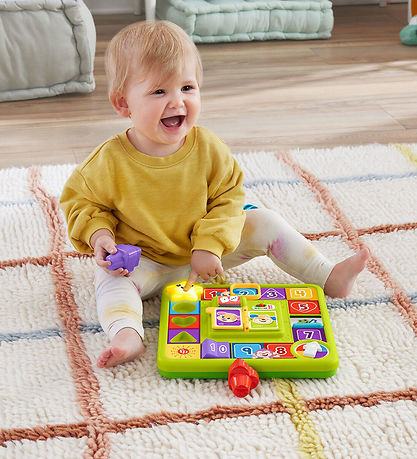 Fisher-Price Activity Toy - Roll & Spin Game Board