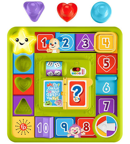 Fisher-Price Activity Toy - Roll & Spin Game Board