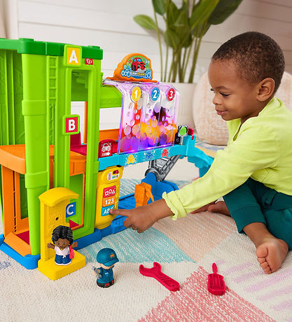 Fisher Price Little People Car wash with light show KW CZ