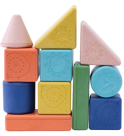 Tiger Tribe Rattle blocks - Rattle & Stack Blocks - Starter set 
