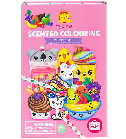 Tiger Tribe Colouring Set - Scented Coloring - Fruity Cutie