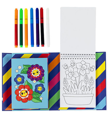 Tiger Tribe Colouring Set - Colour Change - Garden Friends