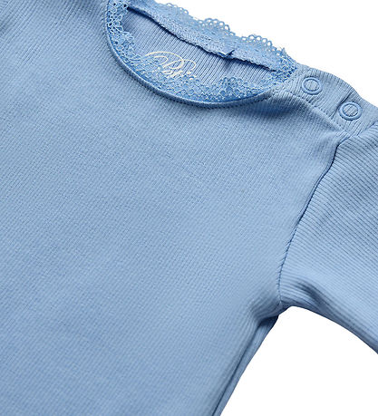 Sofie Schnoor Bodysuit k/æ - Rib - Bright Blue
