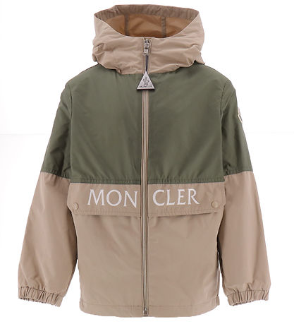 Moncler Jacke - Joly - Beige/Dunkelgrün